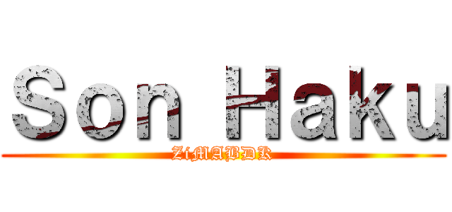 Ｓｏｎ Ｈａｋｕ (ZiMABDK)