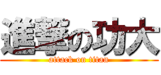 進撃の功大 (attack on titan)