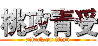 桃攻青受 (attack on titan)