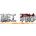 藤江 莉紗 (fujie risa)