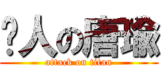嗆人の唐瑜 (attack on titan)
