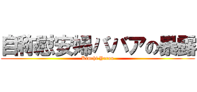 自称慰安婦ババアの暴露 (Kimchi Yarou)