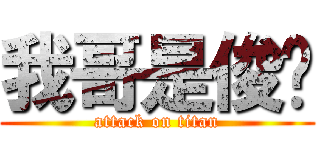 我哥是俊华 (attack on titan)