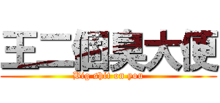 王二個臭大便 (Big shit on you)