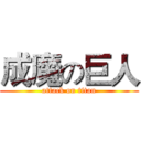 成魔の巨人 (attack on titan)
