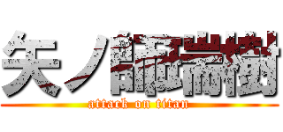 矢ノ師瑞樹 (attack on titan)