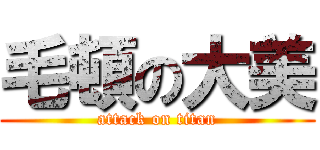 毛頓の大美 (attack on titan)