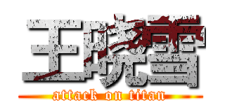 王晓雪 (attack on titan)
