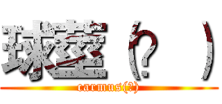 球莖（？） (carmus(?))