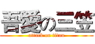 吾愛の三笠 (attack on titan)