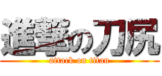 進撃の刀尻 (attack on titan)