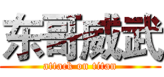 东哥威武 (attack on titan)