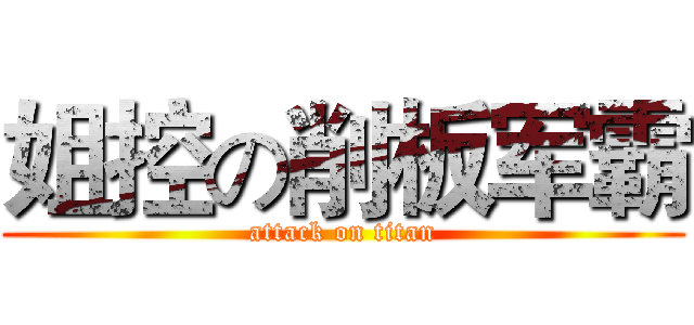 姐控の削板军霸 (attack on titan)