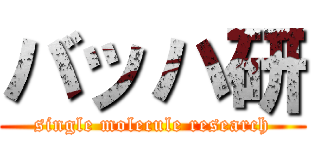 バッハ研 (single molecule research)