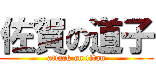 佐賀の道子 (attack on titan)