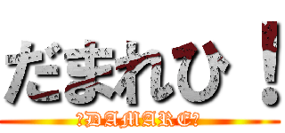 だまれひ！ (☆DAMARE☆)