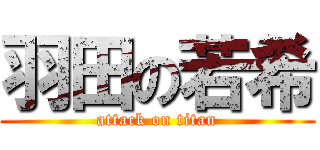 羽田の若希 (attack on titan)
