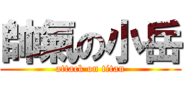 帥氣の小岳 (attack on titan)