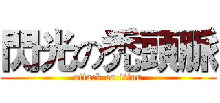 閃光の禿頭脈 (attack on titan)