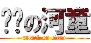 秃头の河童 (attack on titan)