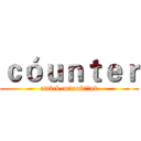 ｃóｕｎｔｅｒ (attàck-mˈænkάɪnd)