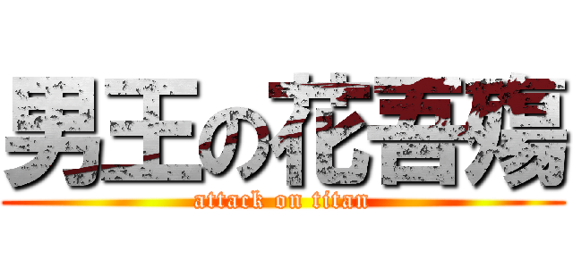 男王の花吾殤 (attack on titan)
