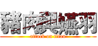 豬肉與嬿羽 (attack on titan)