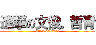 進撃の文俊。哲青 (attack on stars)