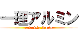 一理アルミン (principle Armin)