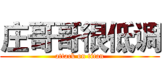 庄哥哥很低调 (attack on titan)