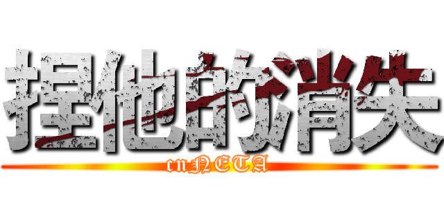 捏他的消失 (cnNETA)