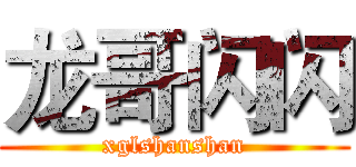 龙哥闪闪 (xglshanshan)