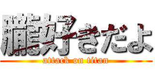 朧好きだよ (attack on titan)