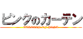 ピンクのカーテン (CURTAIN OF PINK)