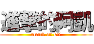 進撃的阿凱 (attack on kai)