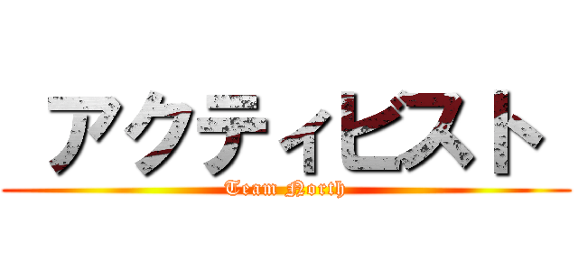  アクティビスト  (Team North)