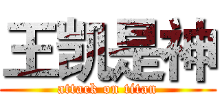 王凯是神 (attack on titan)