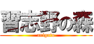 習志野の森 (arigato)