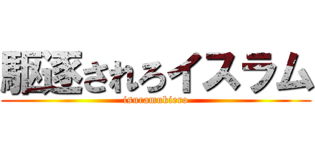 駆逐されろイスラム (isuramukiero)