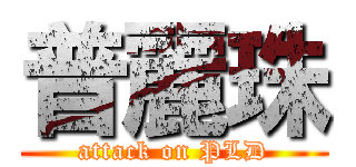 普麗珠 (attack on PLD)