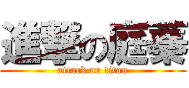 進撃の庭蓁 (attack on titan)