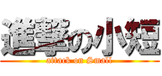 進撃の小短 (attack on Small)