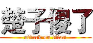 楚子傻了 (attack on titan)