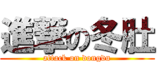 進撃の冬肚 (attack on dongdu)
