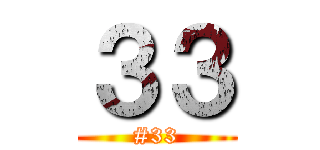３３ (#33)