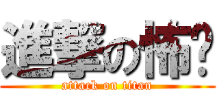 進撃の怖懂 (attack on titan)