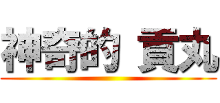 神奇的 貢丸 ()