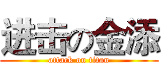 进击の金添 (attack on titan)