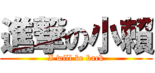 進撃の小賴 (I will be back)