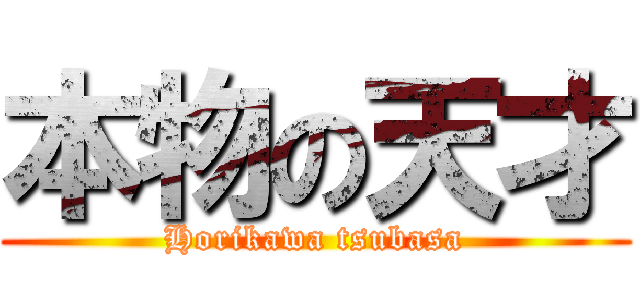 本物の天才 (Horikawa tsubasa)